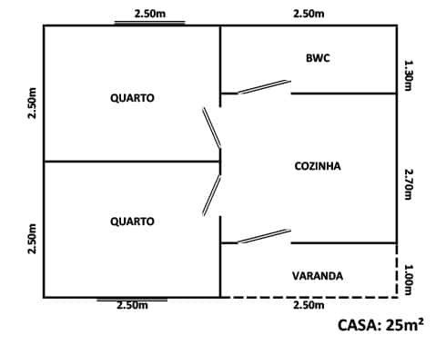 casa 25m2